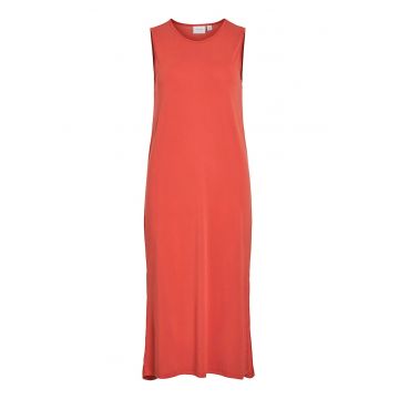 Rochie de vara dama  14101675 - Modal/Poliester - Rosu