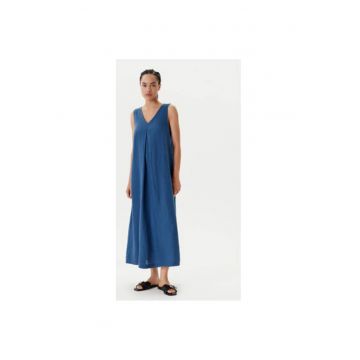 Rochie de vara dama  4AGHDV07C - In - Albastru