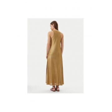 Rochie de vara dama  LS2516020 - Poliester/Elastan - Auriu