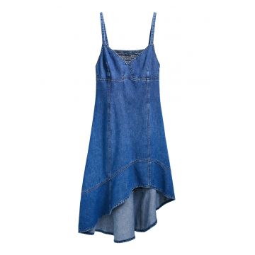 Rochie -  denim mediu - albastru - bumbac/poliester