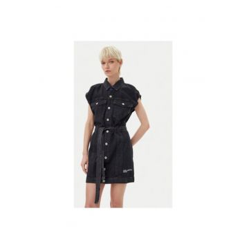 Rochie din denim dama  A2W13023 - Sintetic - M INTL - Gri
