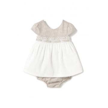 Rochie fete  1857 - Poliester/In - Bej
