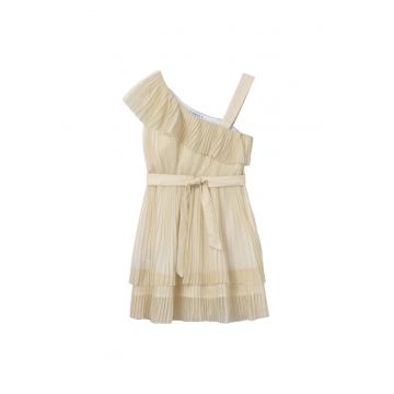Rochie fete  6977 - Poliamida - Bej