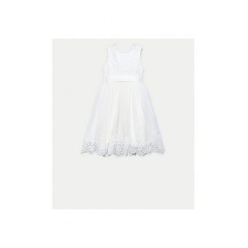 Rochie fete Abel Lula - 5033 - Poliamida/Poliester - Alb
