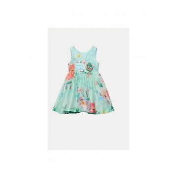 Rochie fete Abel Lula - 5053 - In/Poliester - Verde