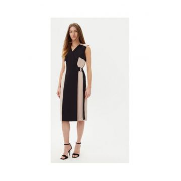 Rochie midi fara maneci - 100% poliester