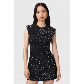 Rochie mini decorata cu nituri
