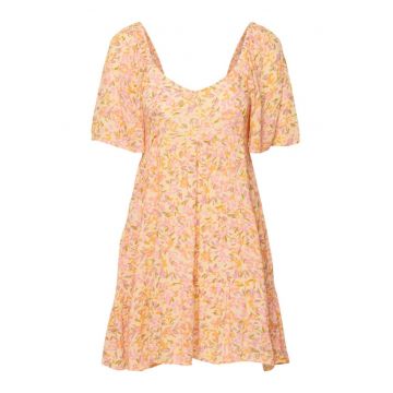 Rochie cu model floral Superdry Take a Chance -