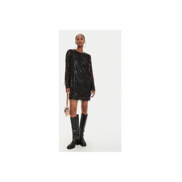 Rochie dama  15336062 - Poliester - S INTL - Negru