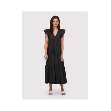 Rochie Dama -  209906493 - Bumbac - XS INTL - Negru