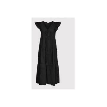 Rochie Dama -  209906493 - Bumbac - XS INTL - Negru Rochie Dama -  209906493 - Bumbac - XS INTL - Negru