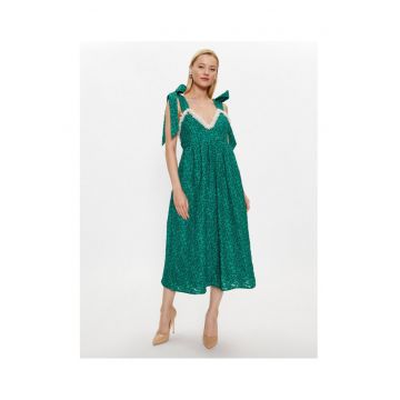 Rochie Dama -  302767120 - Poliester - Poliamida - Verde - Verde