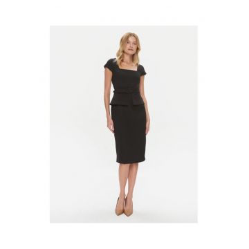 Rochie dama -  303010997 - Poliester/Viscoza - 38 EU - Negru