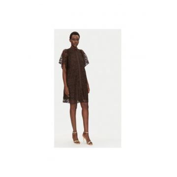 Rochie dama  BBW4583 - Poliester reciclat - Negru Rochie dama  BBW4583 - Poliester reciclat - Negru