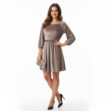 Rochie eleganta din catifea Cati 7 Rochie eleganta din catifea Cati 7