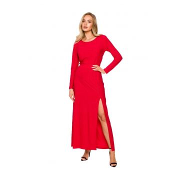 Rochie maxi cu maneca lunga -