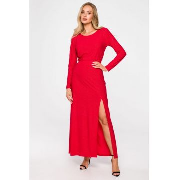 Rochie maxi cu maneca lunga - Rochie maxi cu maneca lunga -