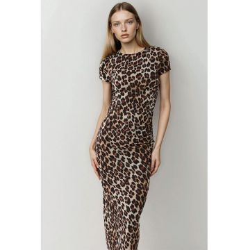 Rochie maxi -  imprimeu mulata