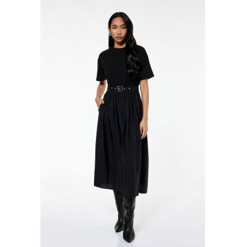 Rochie midi cu curea