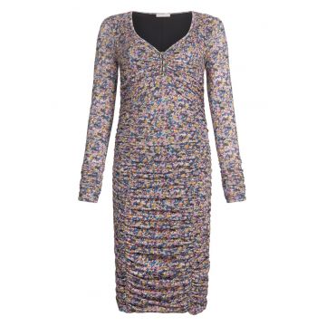 Rochie midi cu imprimeu Rochie midi cu imprimeu