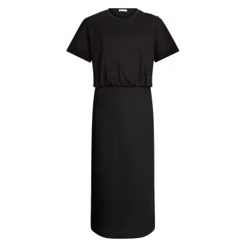 Rochie midi cu maneci scurte Rochie midi cu maneci scurte