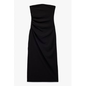 Rochie midi cu volane Rochie midi cu volane