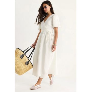 Rochie midi dama  bumbac Rochie midi dama  bumbac