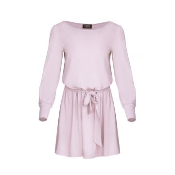 Rochie mini  M576 - maneci lungi - viscoza