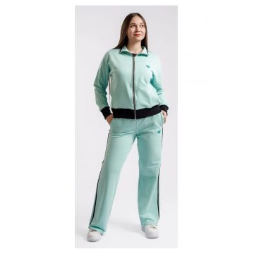 Trening din bumbac cu fermoar pentru dame Trening din bumbac cu fermoar pentru dame