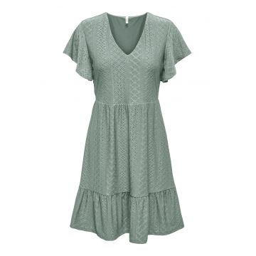 Rochie dama  15289687 - Poliester reciclat/Poliester - Verde