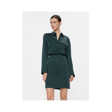 Rochie Dama -  303365363 - acetat - Viscoza - 40 - Verde - Verde