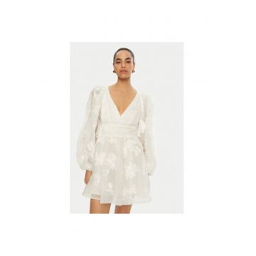 Rochie Dama -  304921230 - Poliester - Bej