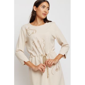 Rochie dama cu broderii