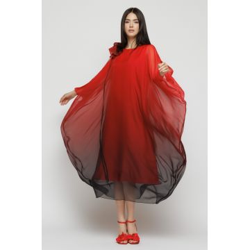 Rochie dama eleganta in degrade