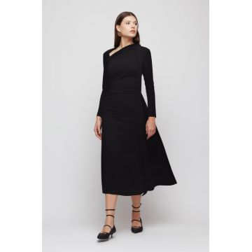 Rochie dama eleganta incretita