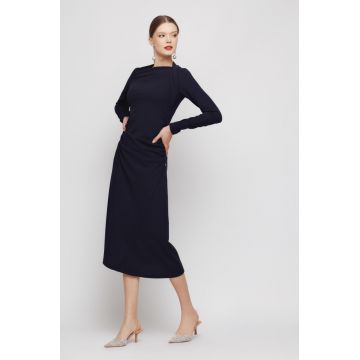 Rochie dama eleganta incretita