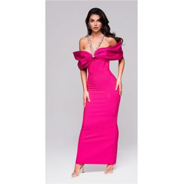 Rochie de bal maxi  LA-OM-DLR243 - Roz