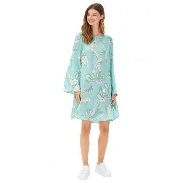 Rochie de dama  Demi din matase cu model