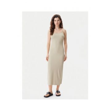Rochie de vara -  bej - 94% poliamida reciclata - 6% elastan - Bej
