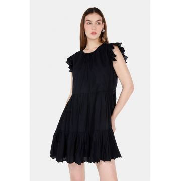 Rochie evazata din modal