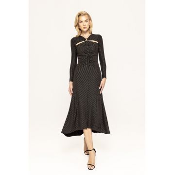Rochie midi cu buline