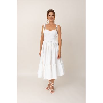 Rochie midi evazata