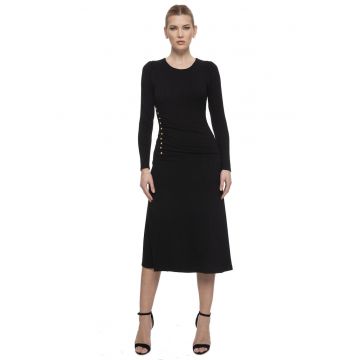 Rochie midi evazata