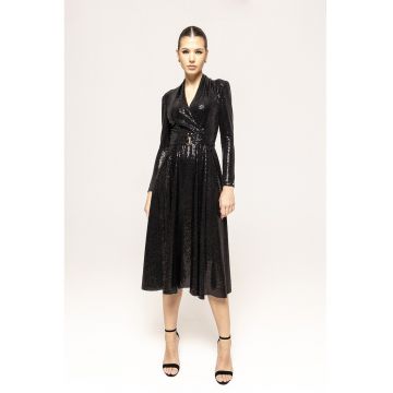 Rochie midi petrecuta