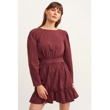 Rochie mini cu volane