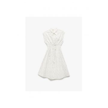 Rochie-camasa cu imprimeu