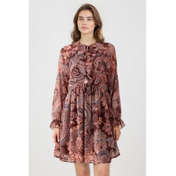 Rochie cu imprimeu paisley