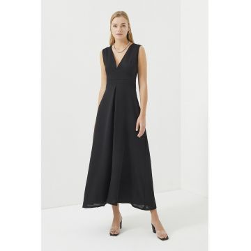 Rochie cu insertie crosetata