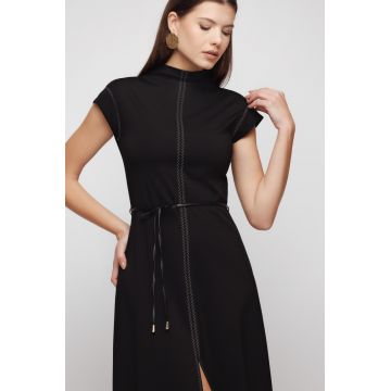 Rochie dama neagra lunga