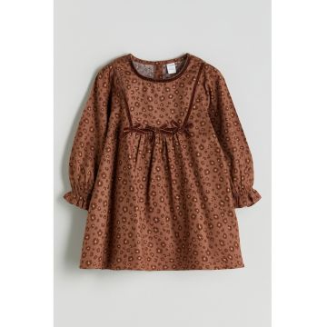 Rochie evazata cu animal print